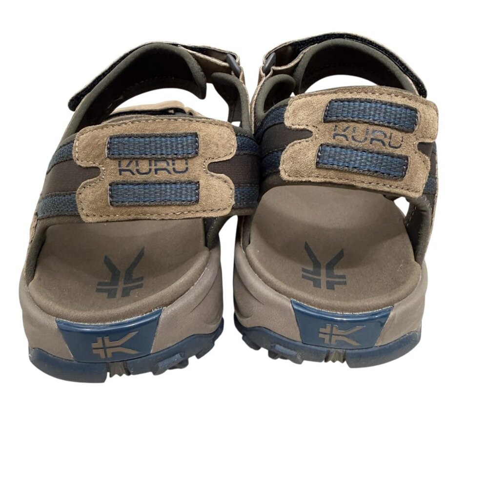 Kuru Tread Waterproof Leather Hiking Sport Sandal Brown Size Men's 14 - Picture 4 of 9